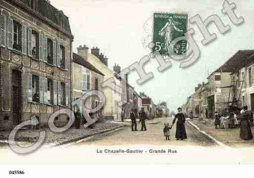 Ville de CHAPELLEGAUTHIER(LA), carte postale ancienne