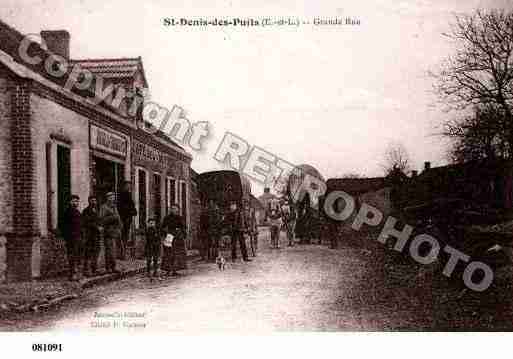 Ville de SAINTDENISDESPUITS, carte postale ancienne