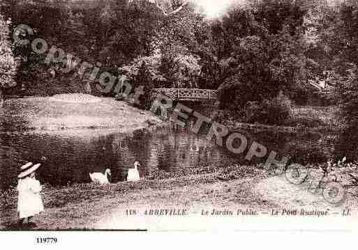 Ville de ABBEVILLE, carte postale ancienne