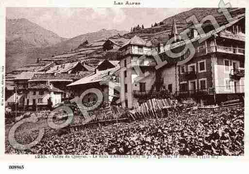 Ville de ABRIES, carte postale ancienne