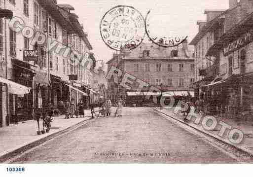 Ville de ALBERTVILLE, carte postale ancienne