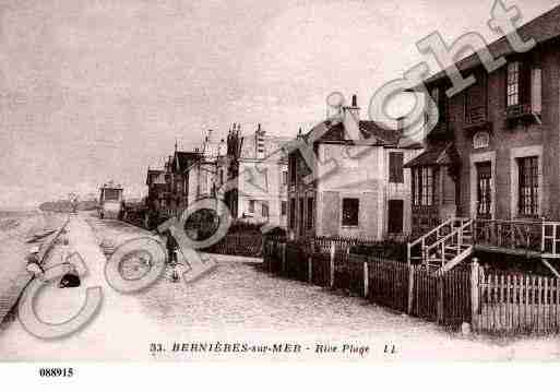 Ville de BERNIERESSURMER, carte postale ancienne