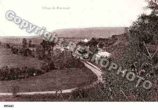 Ville de BRANCOURT, carte postale ancienne