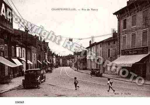 Ville de CHAMPIGNEULLES, carte postale ancienne