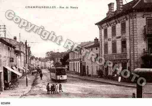 Ville de CHAMPIGNEULLES, carte postale ancienne