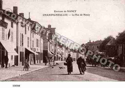 Ville de CHAMPIGNEULLES, carte postale ancienne