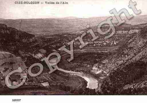 Ville de CIZE, carte postale ancienne