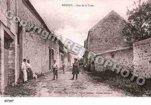 Ville de ENNERY, carte postale ancienne