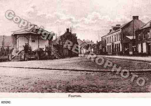 Ville de FOURNESENWEPPES, carte postale ancienne