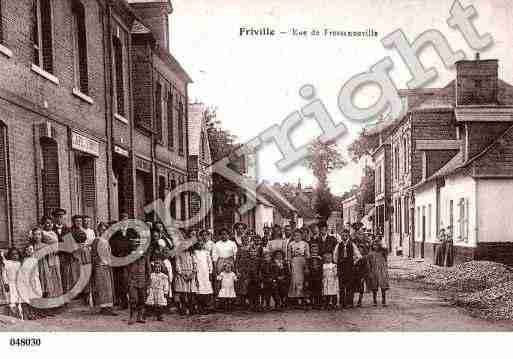 Ville de FRIVILLEESCARBOTIN, carte postale ancienne