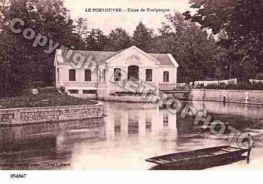 Ville de GONDPONTOUVRE, carte postale ancienne