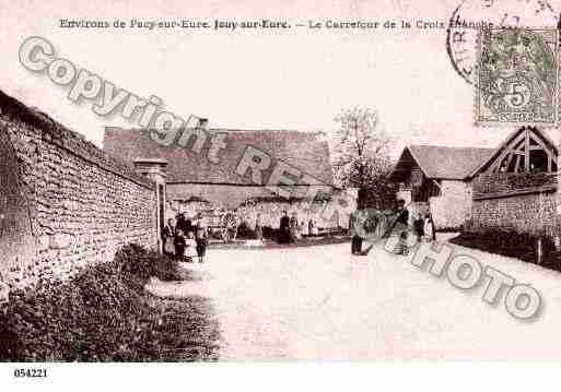 Ville de JOUYSUREURE, carte postale ancienne