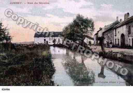 Ville de JUSSEY, carte postale ancienne