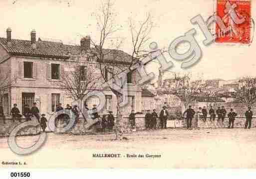 Ville de MALLEMORT, carte postale ancienne