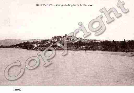 Ville de MALLEMORT, carte postale ancienne