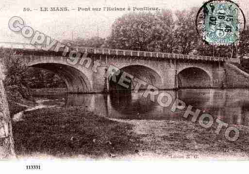 Ville de MANS(LE), carte postale ancienne