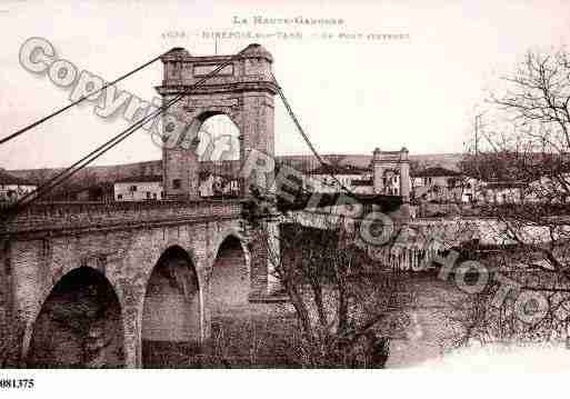 Ville de MIREPOIXSURTARN, carte postale ancienne