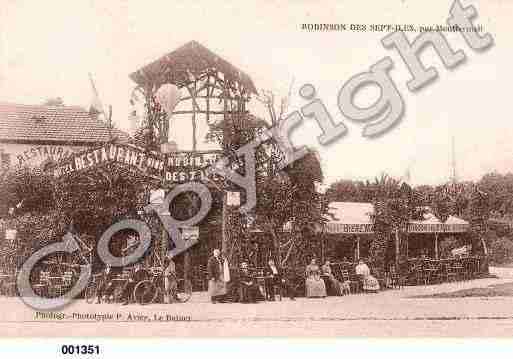 Ville de MONTFERMEIL, carte postale ancienne