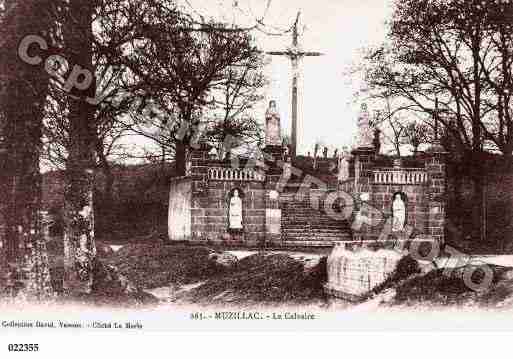 Ville de MUZILLAC, carte postale ancienne