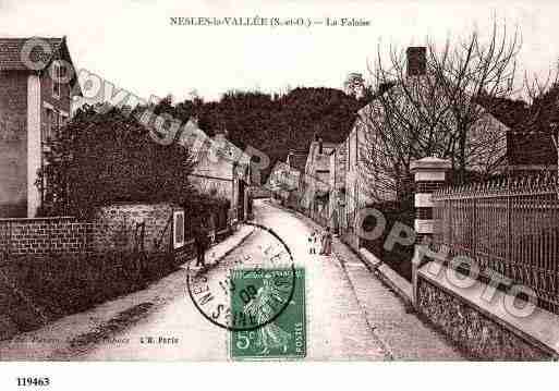 Ville de NESLESLAVALLEE, carte postale ancienne