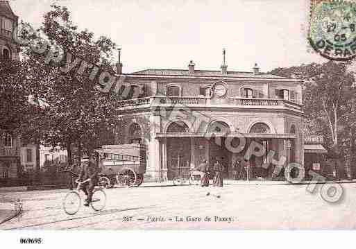 Ville de PARIS16, carte postale ancienne