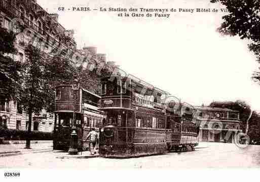 Ville de PARIS16, carte postale ancienne