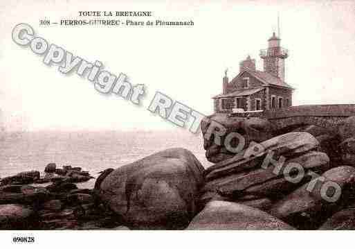 Ville de PERROSGUIREC, carte postale ancienne