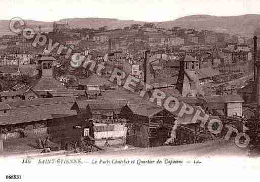 Ville de SAINTETIENNE, carte postale ancienne