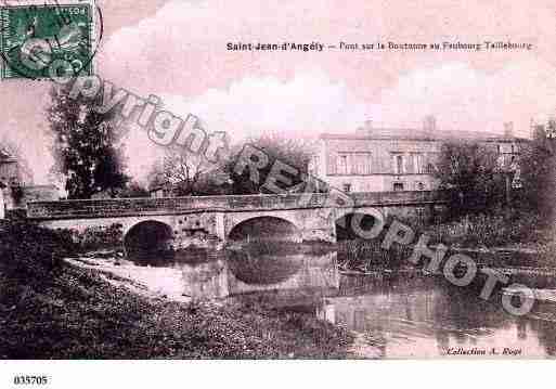 Ville de SAINTJEAND'ANGELY, carte postale ancienne