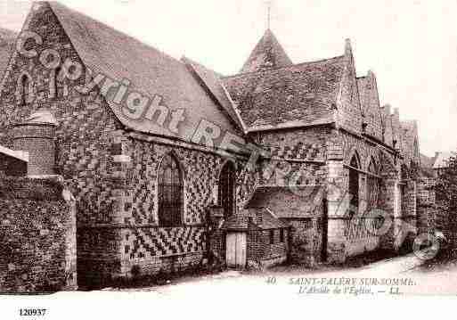 Ville de SAINTVALERYSURSOMME, carte postale ancienne