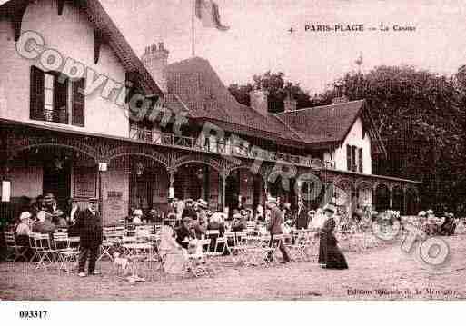 Ville de TOUQUETPARISPLAGE(LE), carte postale ancienne