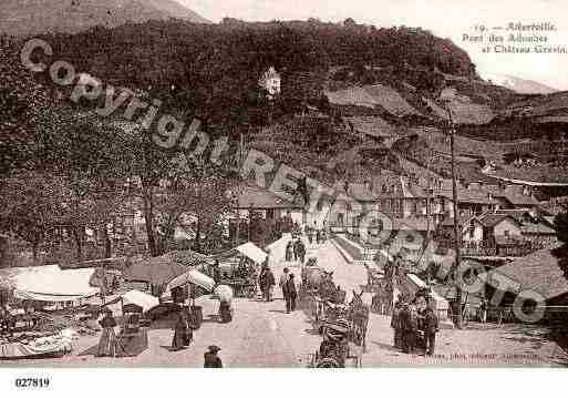 Ville de ALBERTVILLE, carte postale ancienne