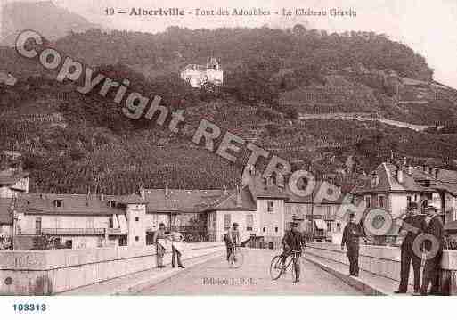 Ville de ALBERTVILLE, carte postale ancienne