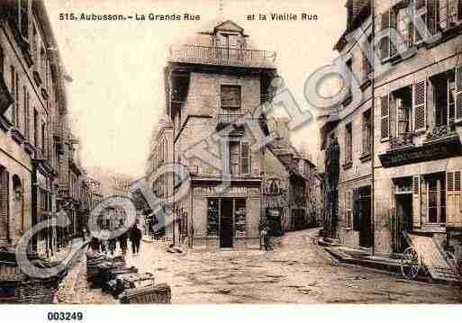 Ville de AUBUSSON, carte postale ancienne