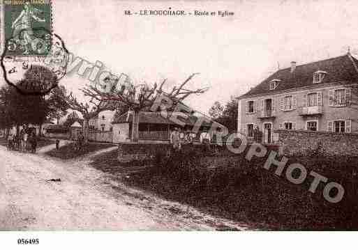 Ville de BOUCHAGE(LE), carte postale ancienne