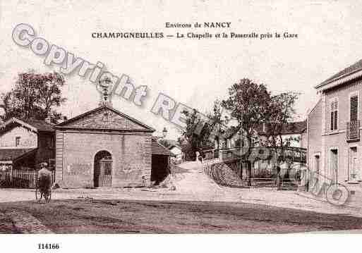 Ville de CHAMPIGNEULLES, carte postale ancienne