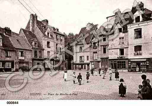 Ville de DIEPPE, carte postale ancienne