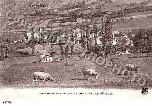 Ville de ESQUIEZESERE, carte postale ancienne