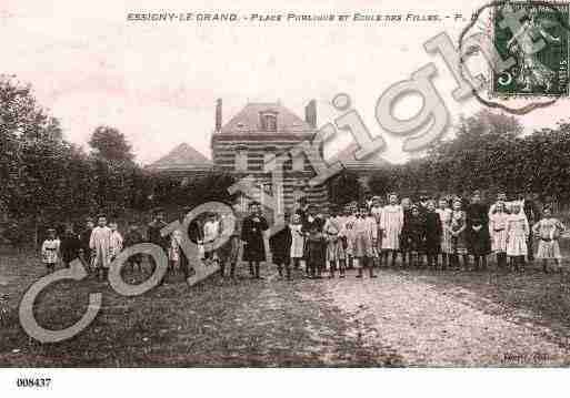 Ville de ESSIGNYLEGRAND, carte postale ancienne