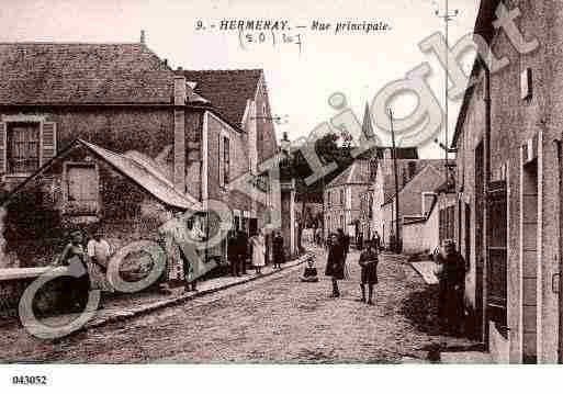 Ville de HERMERAY, carte postale ancienne