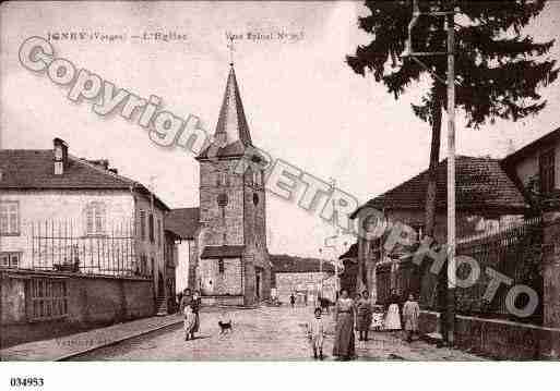 Ville de IGNEY, carte postale ancienne