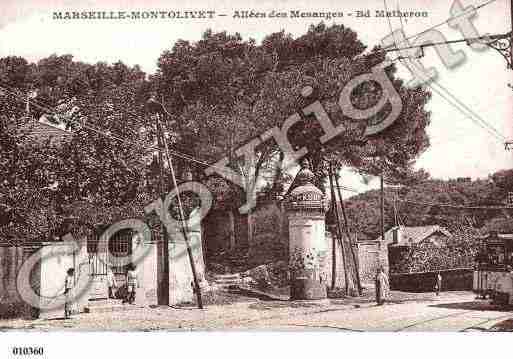 Ville de MARSEILLE, carte postale ancienne