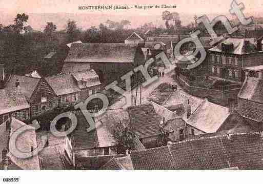 Ville de MONTBREHAIN, carte postale ancienne