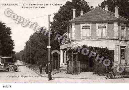 Ville de MONTFERMEIL, carte postale ancienne