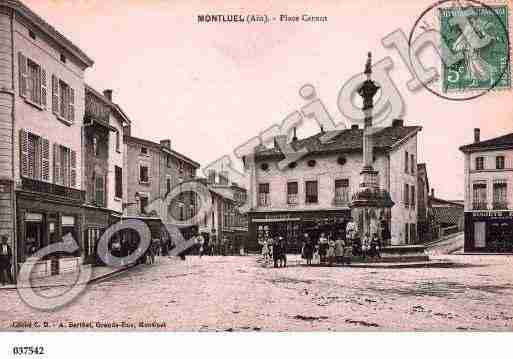 Ville de MONTLUEL, carte postale ancienne