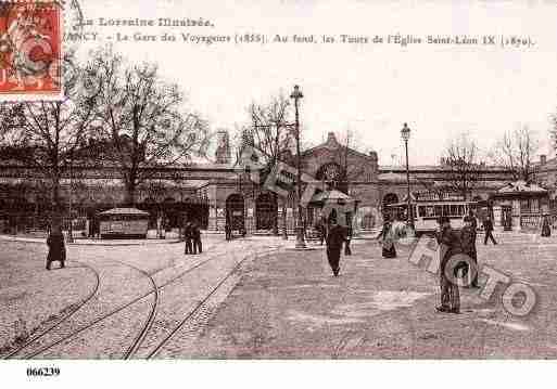 Ville de NANCY, carte postale ancienne