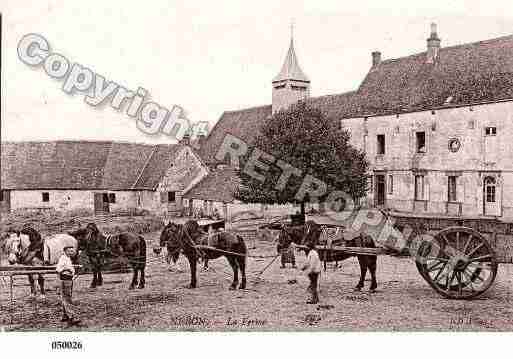 Ville de NERON, carte postale ancienne