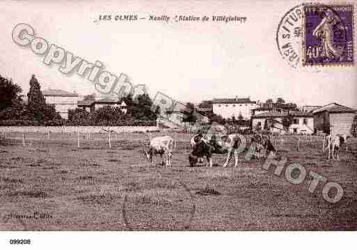 Ville de OLMES(LES), carte postale ancienne