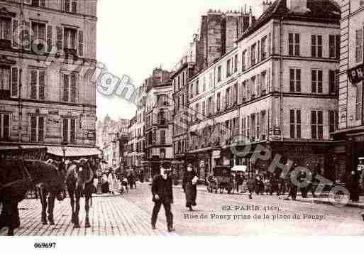 Ville de PARIS16, carte postale ancienne