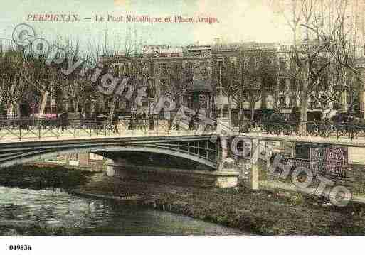 Ville de PERPIGNAN, carte postale ancienne